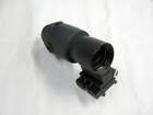 L3EoTechタイプ G23 FTS 3x Black Magnifier Gen II w/ Flip To Side Mount