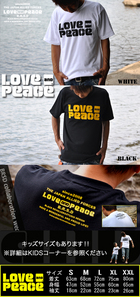 BLACKREVOLVER LOVE&PEACE Tシャツ